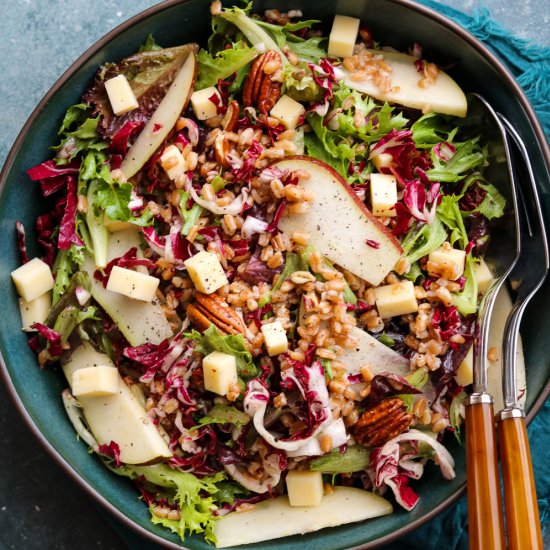 Radicchio Pear Salad