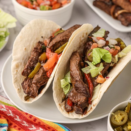 Skirt Steak Fajitas