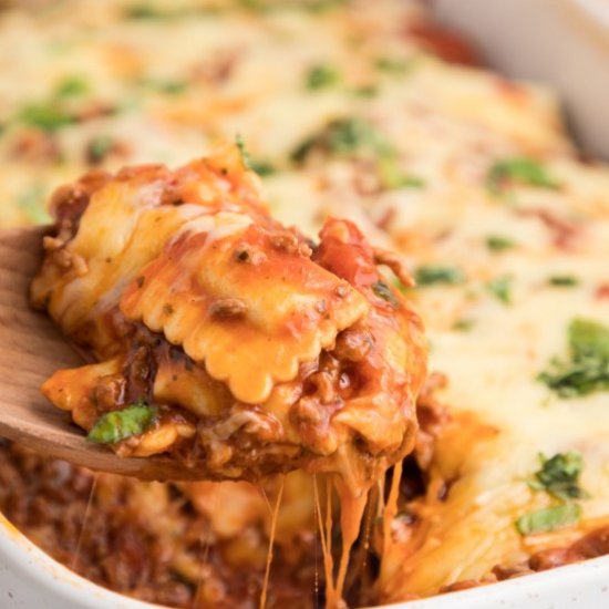 Baked Ravioli Casserole