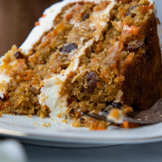 Almond Flour Carrot Cake