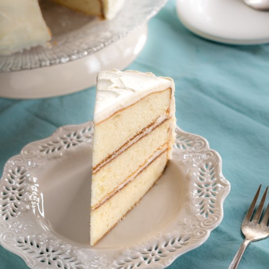 Easy Vanilla Cake Recipe