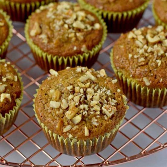 Gluten Free Banana Nut Muffins