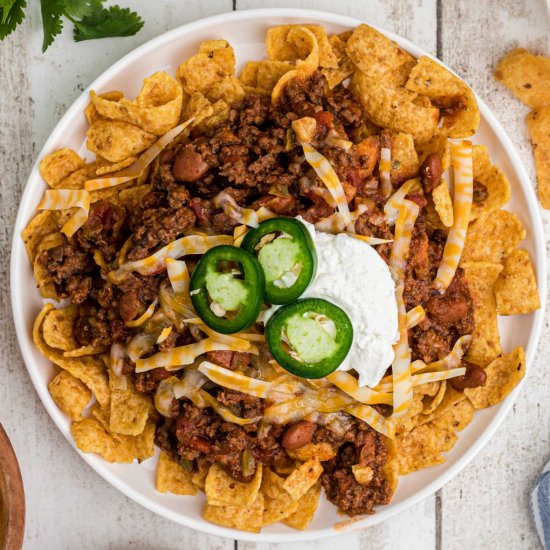 Crockpot Frito Pie