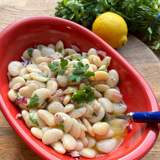 ITALIAN BUTTER BEAN SALAD