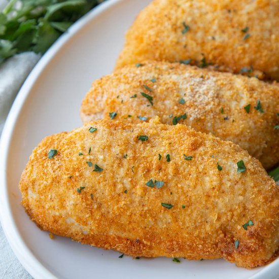 Baked Parmesan Crusted Chicken