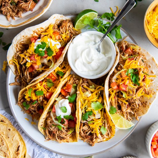 Crock-Pot Chicken Tacos