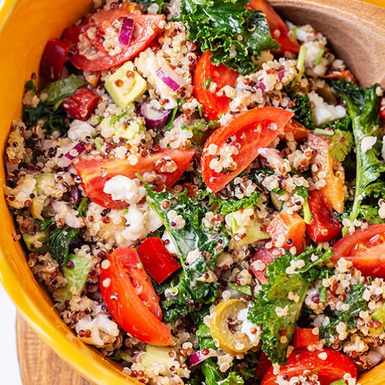 Mediterranean Quinoa Salad