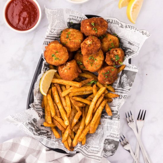 Fried Scallops