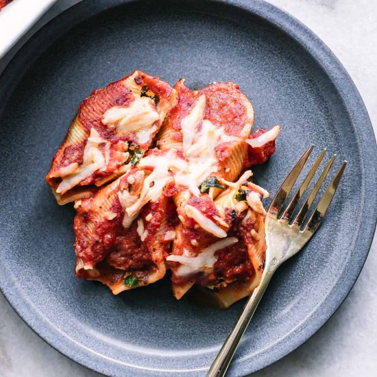 Vegan Stuffed Shells