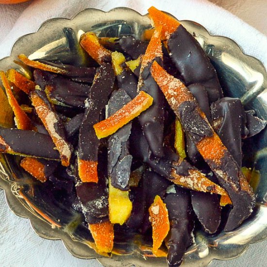 Chocolate Covered Orange Peels