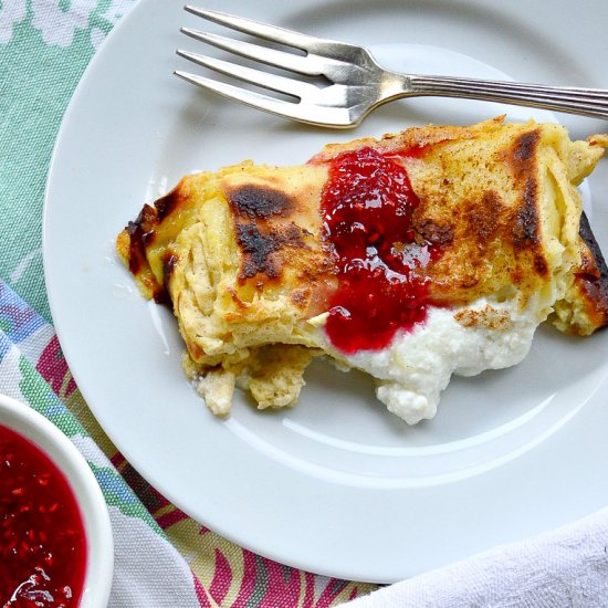 Cheese Blintz Casserole