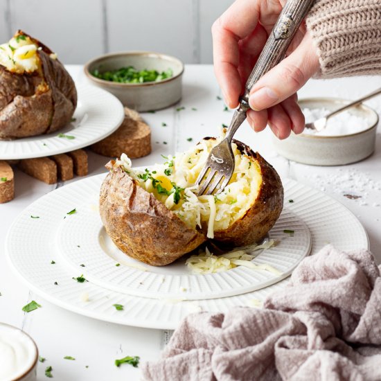 Air Fryer Jacket Potato