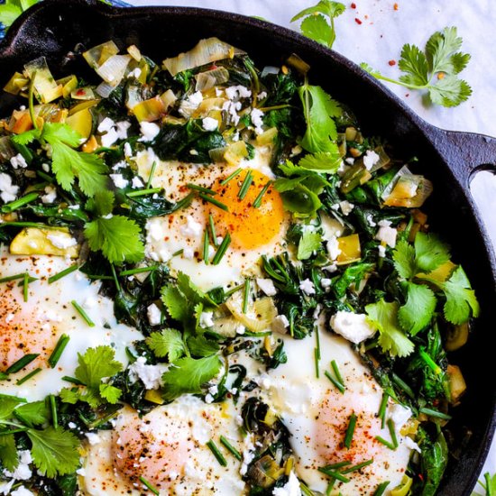 Green Shakshuka