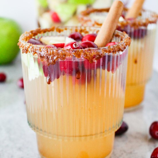 Sparkling Apple Cider Sangria