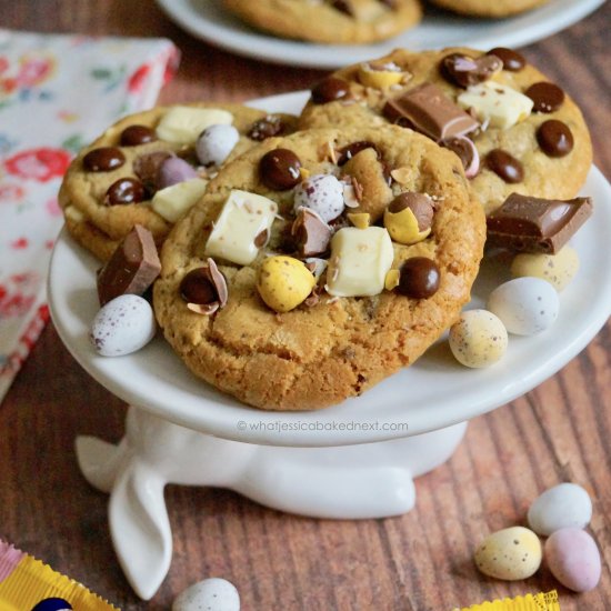 mini egg cookies