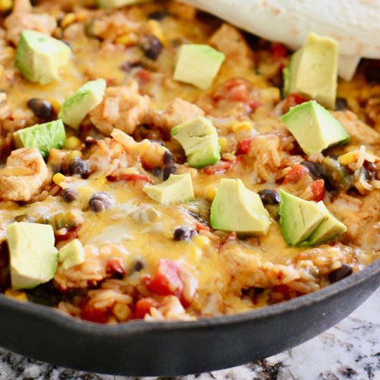 Chicken Burrito Bowls