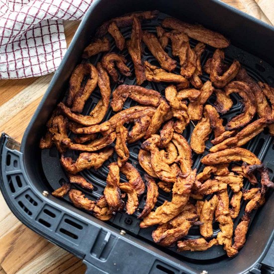 Air Fryer Soy Curls