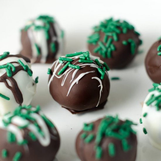 Mint Chocolate Truffles