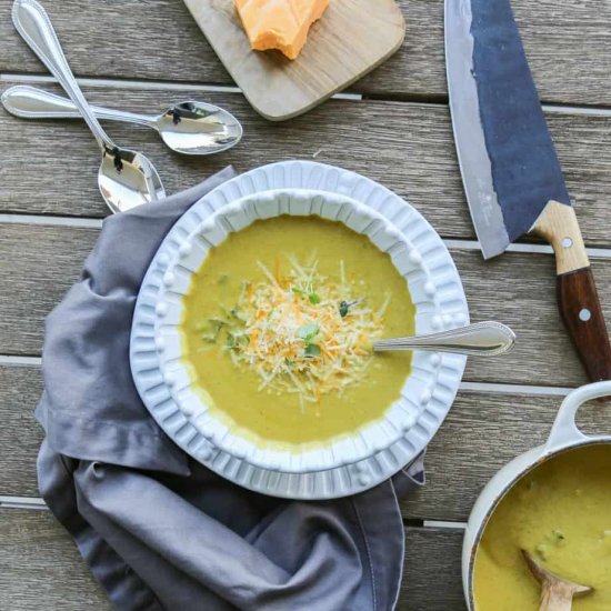 Gluten Free Broccoli Cheddar Soup