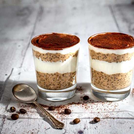 Tiramisu overnight oats