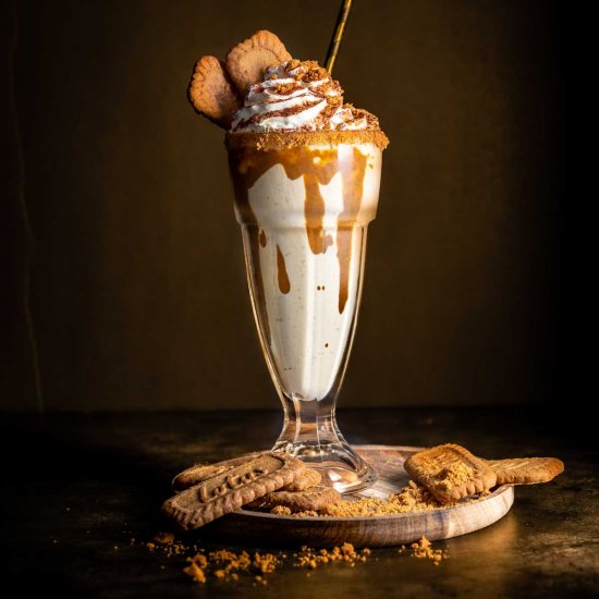 Biscoff milkshake