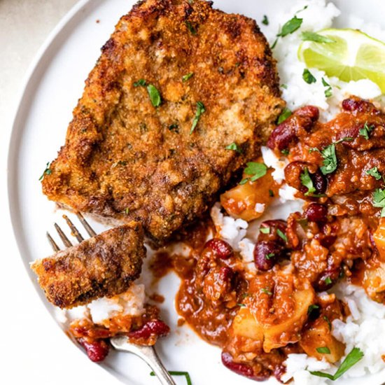 Air Fryer Breaded Cubed Steak