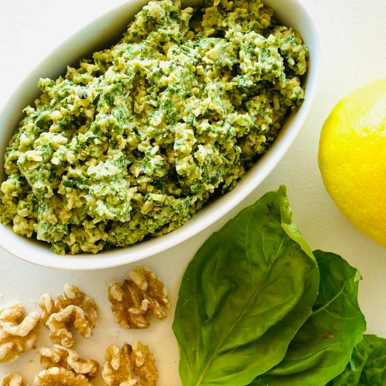 Pesto without Pine Nuts