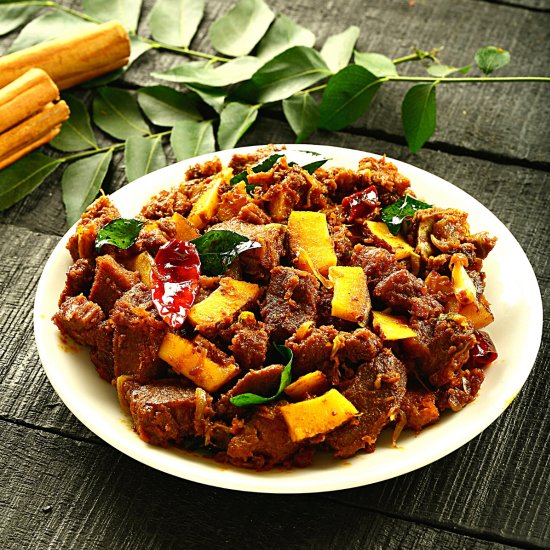 Kerala Beef Fry with Coconut