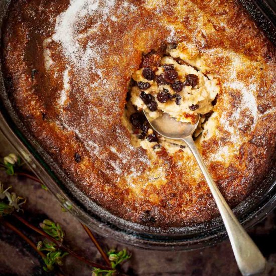 Sweet Baked Suet Pudding