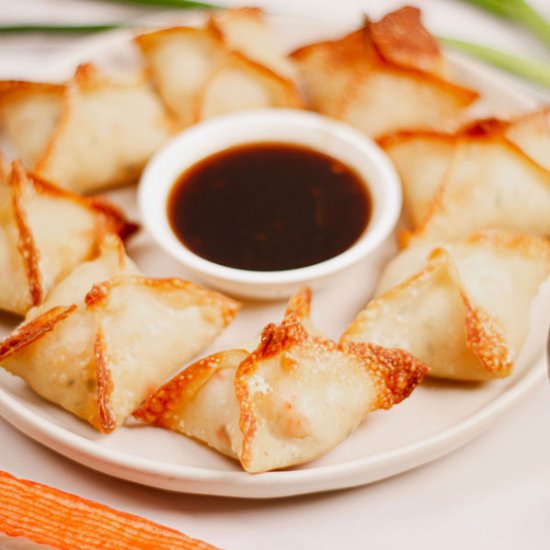 Air Fried Crab Rangoon