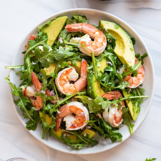 Prawn and Avocado Salad