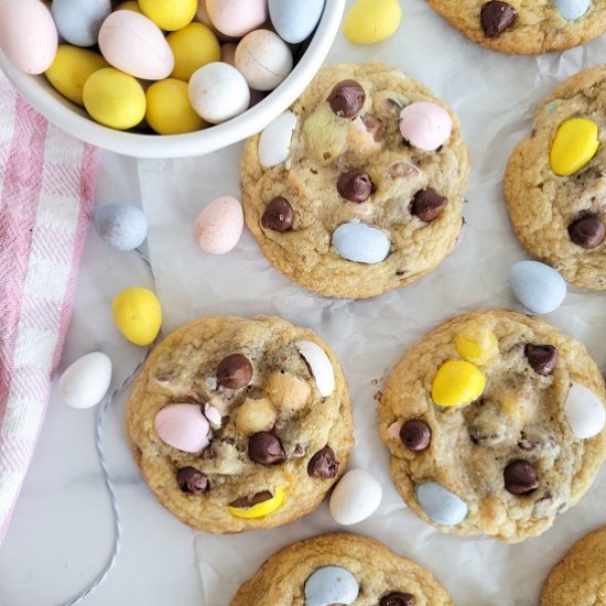 Cadbury Egg Cookies