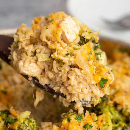 Chicken Broccoli Rice Casserole