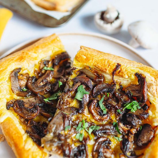 Vegan Mushroom Tart