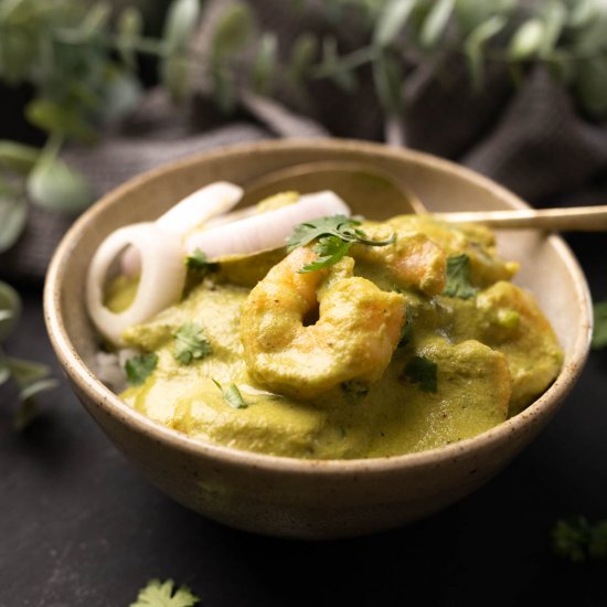 Prawn Green Curry