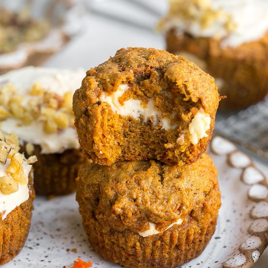 Cream Cheese Filled Muffins