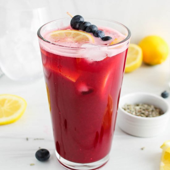 Blueberry Lavender Lemonade