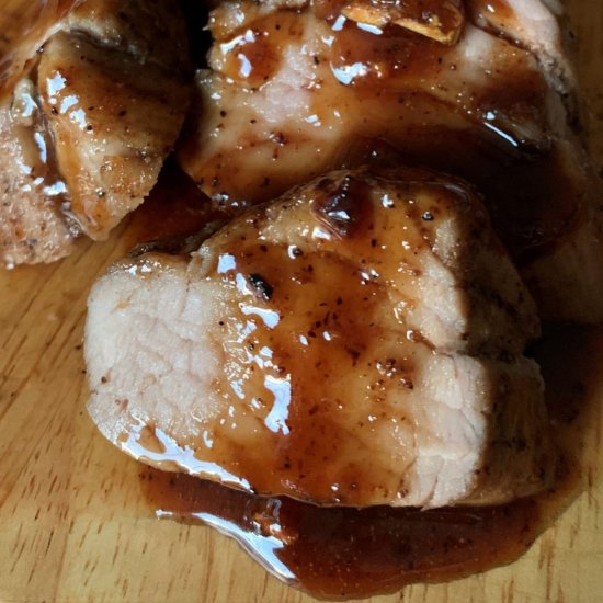 Savory Honey Garlic Pork Tenderloin