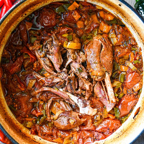 Goose & Pepper Stew