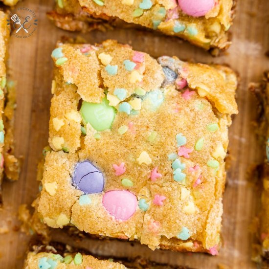 Easter Blondies