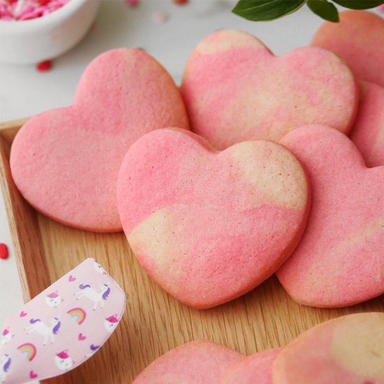 Marbled Sugar Cookie without Icing