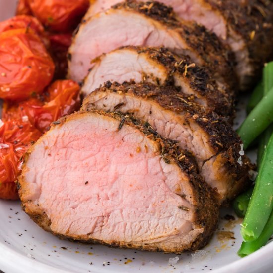 Spice Rubbed Pork Tenderloin