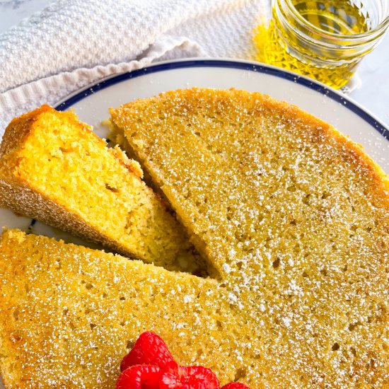 Olive Oil Cake (With Hint of Lemon)