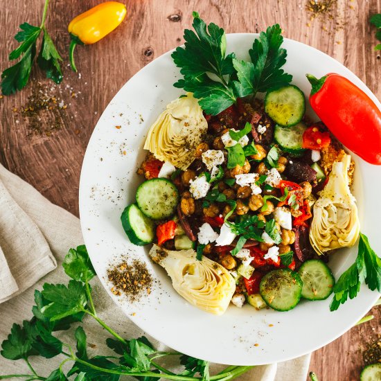 Mediterranean Vegetable Bowl