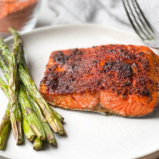 Air Fryer Chili Lime Salmon