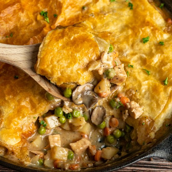 Puff Pastry Chicken Pot Pie