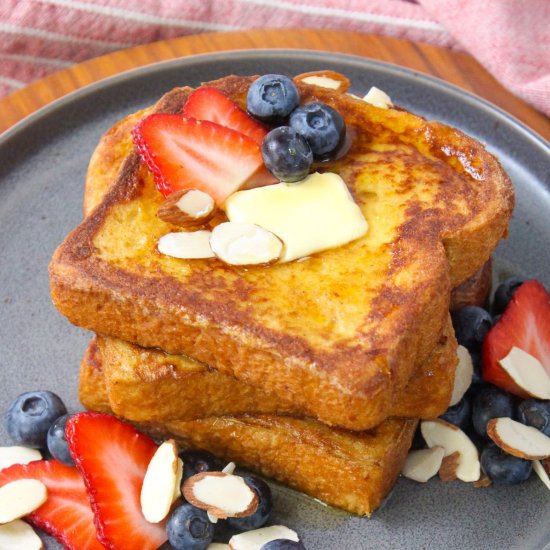 Almond Milk French Toast