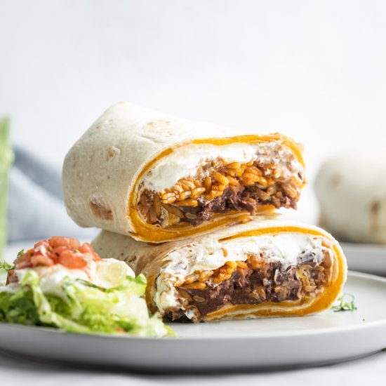 Black Bean Quesarito