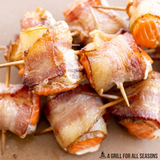 Bacon Wrapped Salmon