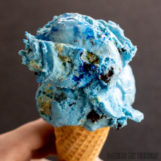 Cookie Monster Ice Cream